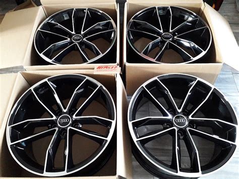 New 19 Alloys Black Rs6 Rs4 Rs3 Audi A3 A4 A5 A6 A7 S3 S4 S5 S6 Black