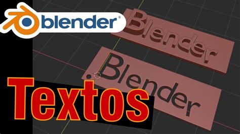 Blender Textos YouTube