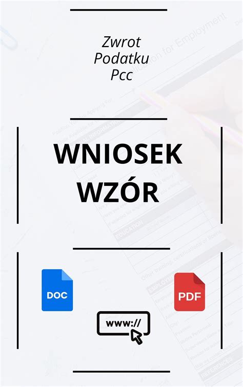 Wniosek O Zwrot Podatku Pcc Wzór