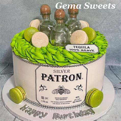 Tequila Patron Inspired Cake By Gema Sweets Nd Birthday Cakes