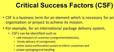 Critical Success Factors Meaning And How To Find Them For Your Business