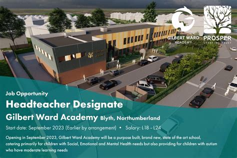 Job Opportunity Headteacher Designate Gilbert Ward Academy Latest