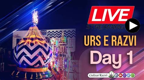 Urs E Razvi 2023 Live From Bareilly Sharif Day 1 YouTube