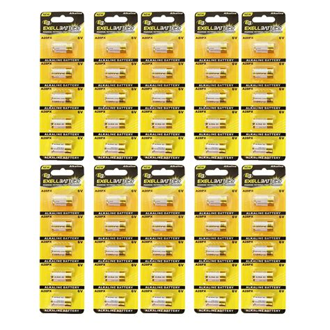 50x Exell A28px 6v Alkaline Battery L544bp V28pxl K28l Px28a A544