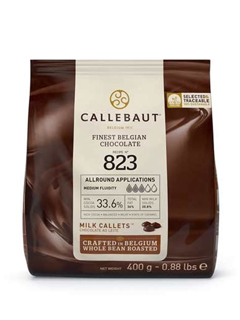 Callebaut Chocolate Callets 400g Milk 823