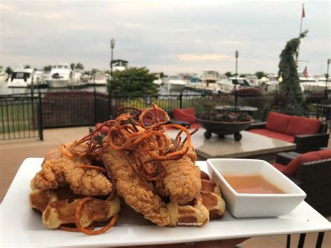 Review Cedar Point Bay Harbor Chicken And Waffles Fun Food Blog