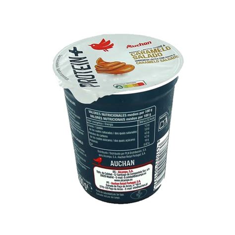 Auchan Protein Postre L Cteo Con Alto Contenido En Proteina Y Sabor A