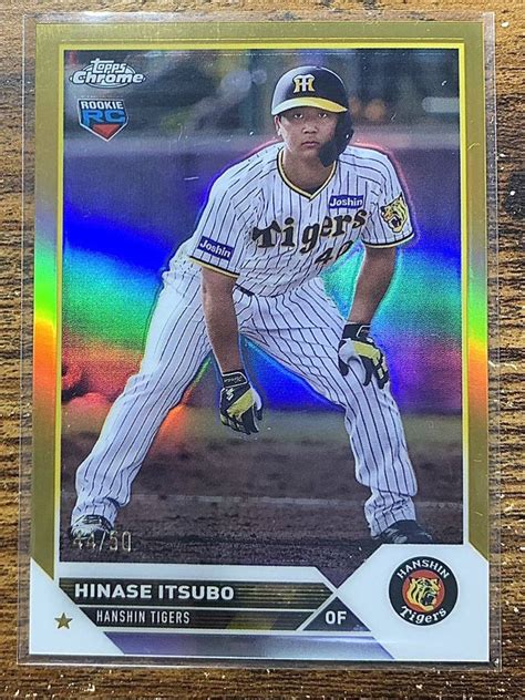 Yahooオークション 【1000円スタート】topps Chrome Npb 2023 阪神