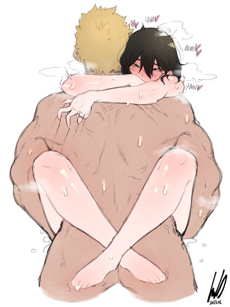 Ginseng Xin Original Boy Girl Black Eyes Black Hair Blonde Hair Blush Cheating