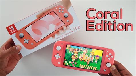 Nintendo Switch Lite Coral Atehno