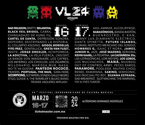 Descubre 5 Bandas Imperdibles Del Vive Latino 2024 No Limits