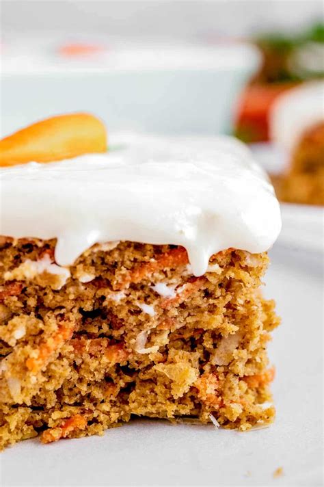 Low Sugar Carrot Cake With Pineapple Low Sugar Cake Recipe Low Sugar Cakes Carrot Cake