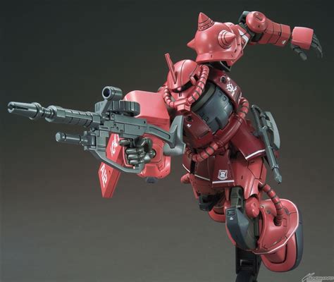 Update Images HG 1 144 ZAKU II RED COMET Ver GUNJAP