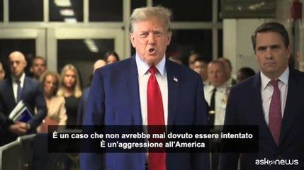 Trump Il Mio Processo Una Aggressione Agli Usa E Un Attacco Politico