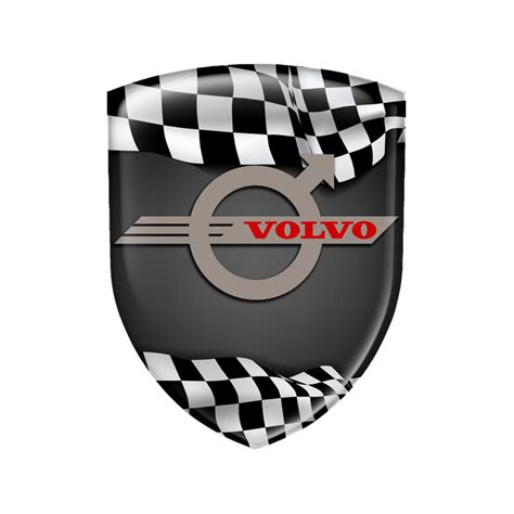 Volvo Shield Domed Emblem All Size Silicone Sticker in Car - Etsy