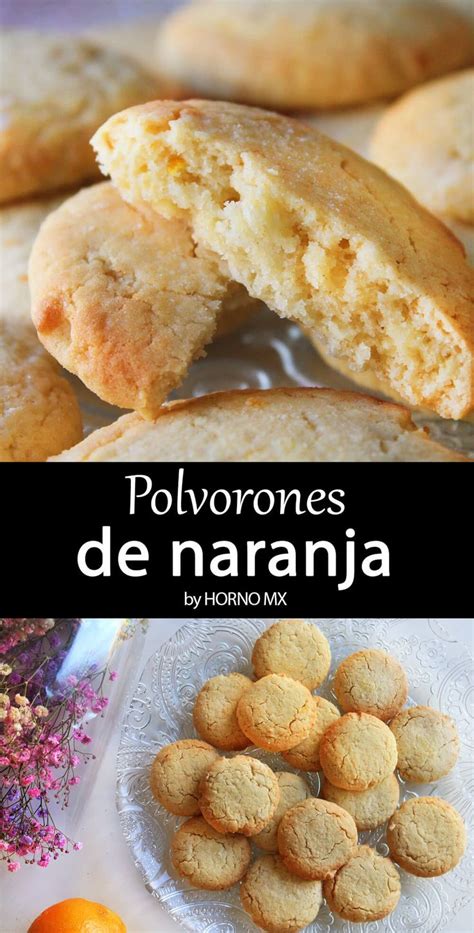 Polvorones De Naranja HORNO MX Receta Polvorones De Naranja