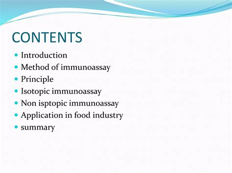 Immunoassay Techniques Ppt