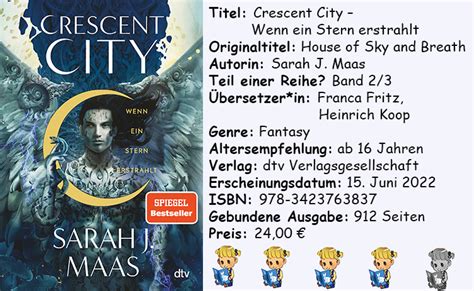 [rezension] “crescent City Wenn Ein Stern Erstrahlt” Von Sarah J