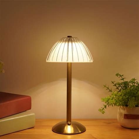 LANMOU Modern Rechargeable Cordless Table Lamp LED Battery Powered