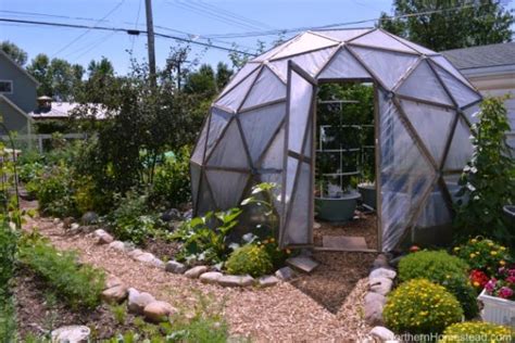 How To Build A Geodesic Dome Greenhouse DIY GeoDome Northern Homestead