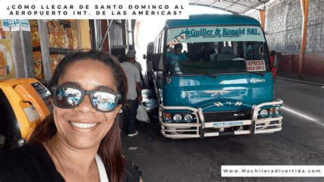 Cómo llegar de Santo Domingo al Aeropuerto Internacional de las