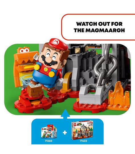 LEGO® Super Mario Dry Bowser Castle Battle Expansion Set 71423 | Target ...