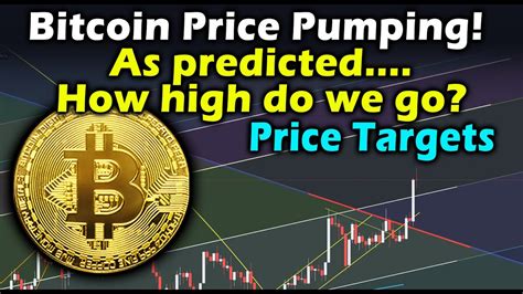 Bitcoin Pumping As Predicted How High Do We Go Btc Price Targets For