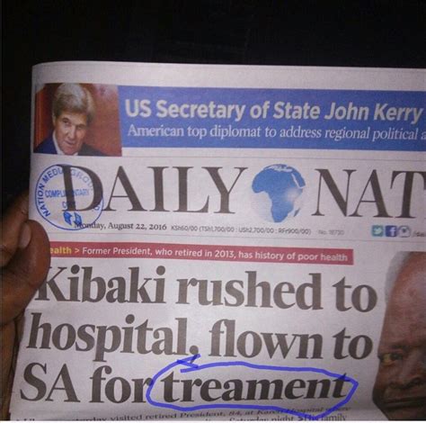 Daily Nation Newspaper Headlines Dasesu