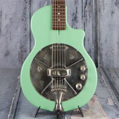 2018 National Reso Phonic Resonator Seafoamgreen Guitars Electric Solid Body Replay Guitar