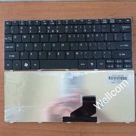 Jual Keyboard Acer Aspire One 522 532 D255 D257 D260 D270 Happy Black