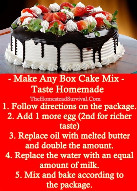 15 How To Make Box Cake Better Image Ideas