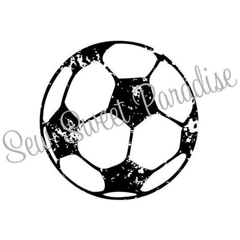 Soccer Ball Svg Soccer Ball Grunge Svg Soccer Svg Digital Etsy Polska