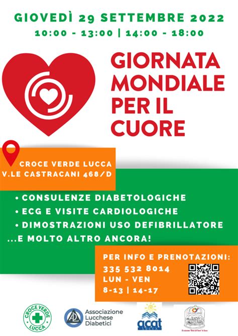 Giornata Mondiale Per Il Cuore Croverde Lucca