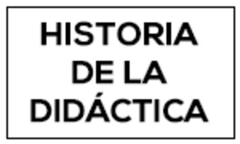 La historia de la didáctica timeline Timetoast timelines