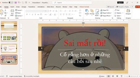 Cách làm trò chơi câu hỏi trắc nghiệm trên Powerpoint cực dễ