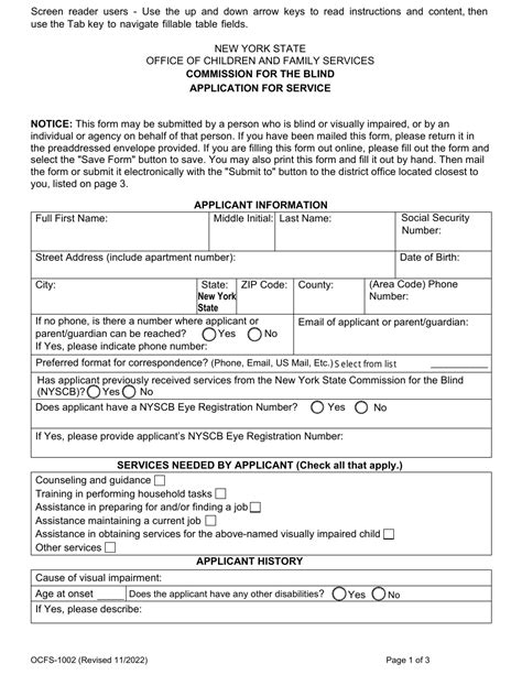 Form Ocfs 1002 Fill Out Sign Online And Download Fillable Pdf New York Templateroller