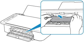 Canon Pixma Handleidingen Ts Series Er Is Papier Vastgelopen