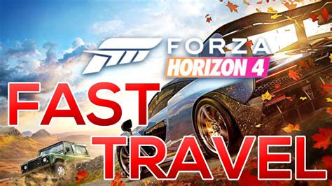 How To Fast Travel In Forza Horizon 4 Tips And Tricks Treasure Map