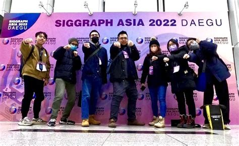 互動系韓秉軒老師指導學生作品入選2022 Siggraph Asia 國立臺北科技大學