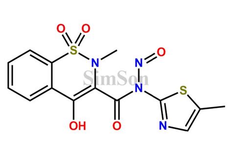 N Nitroso Meloxicam CAS No NA Simson Pharma Limited