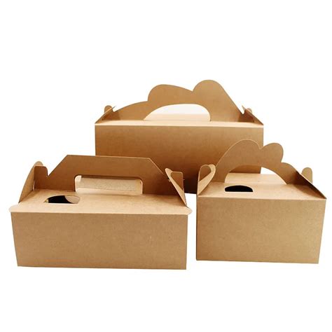 Custom Disposable Chicken Packaging Boxes For Fast Food Take Out Paper