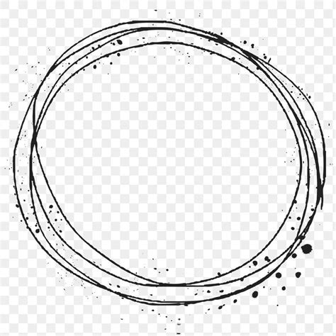 Circle Borders Circle Frames Circle Doodles Png Images For Editing