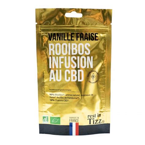 Infusion Cbd Vanille Fraise Bio Vertsatilecbd Fr