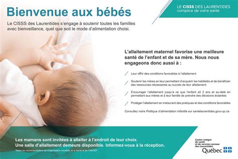 Allaitement Cisss Des Laurentides