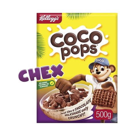 Buy Kelloggs Coco Pops Chex Chocolatey Breakfast Cereal G Wholesale