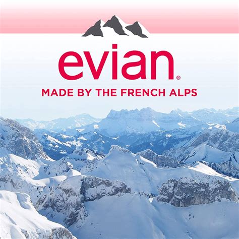 Evian Natural Mineral Water 12x1l