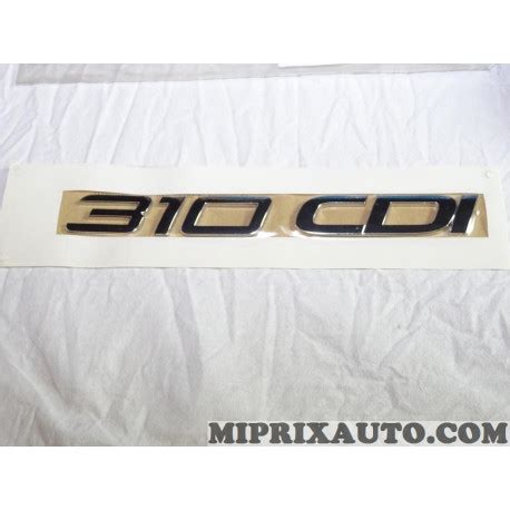 Logo Motif Embleme Ecusson Badge Monogramme Cdi Mercedes Original