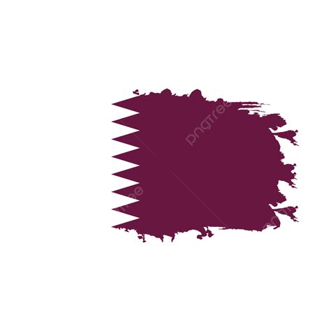 Qatar Flag Transparent Background Design Hd Images Qatar Flag Brush