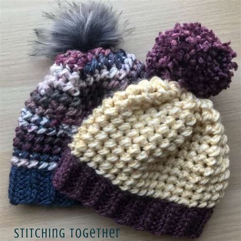 Love This Chunky Yarn Crochet Hat Pattern Free