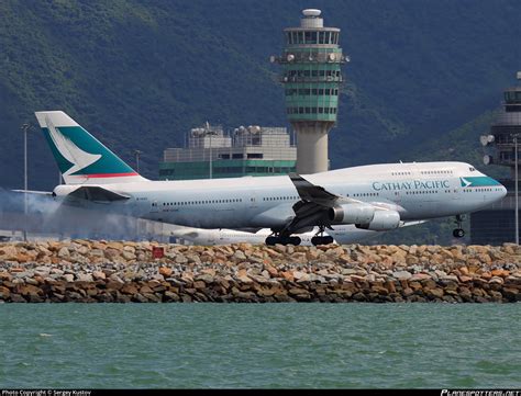 B HOS Cathay Pacific Boeing 747 467 Photo By Sergey Kustov ID 332131